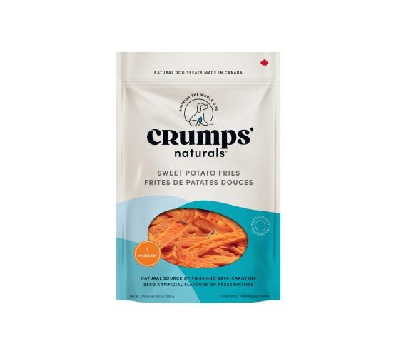 Gâterie - Crumps' Naturals Gâteries Pour Chien, Frites De Patates Douces 280g