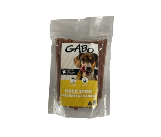 Gruger - Gabo, - Bâtonnets Sans Cuir Brut à Saveur De Fromage 5", Pqt De 18
